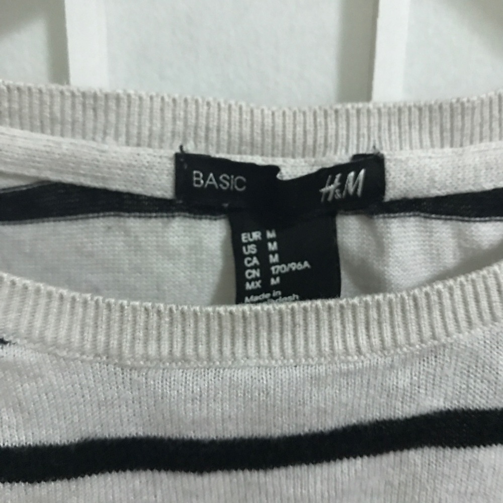 Lightweight striped sweater